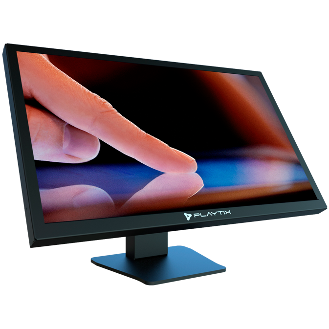 Monitor Touch Lynx Essence 18.5 vista lateral Playtix