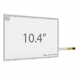 KIT PAINEL SENSÍVEL AO TOQUE RESISTIVO 10.4" FORMATO 4:3