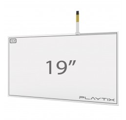 KIT PAINEL SENSÍVEL AO TOQUE RESISTIVO 19" FORMATO 16:9