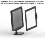 Moldura Sensível ao Toque Infravermelha 15" Formato 4:3 - monitor touch screen industrial Playtix