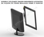Moldura Sensível ao Toque Infravermelha 17" Formato 4:3 - monitor touch screen industrial Playtix