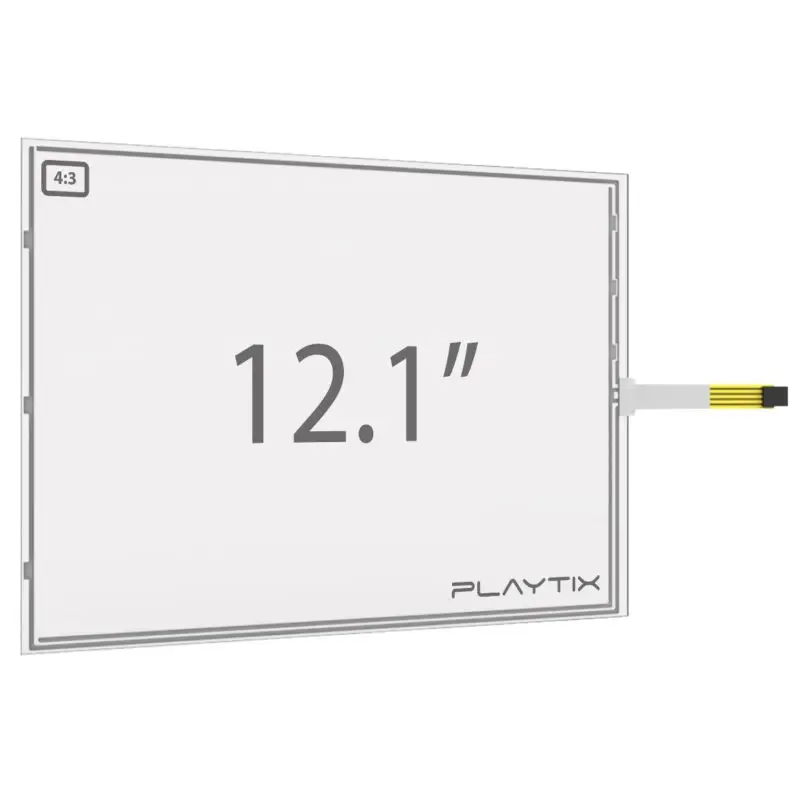 painel touch screen resistivo 12.1"