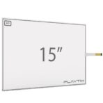 painel touch screen resistivo 15"