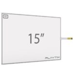 painel touch screen resistivo 15"