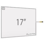 painel touch screen resistivo 17"
