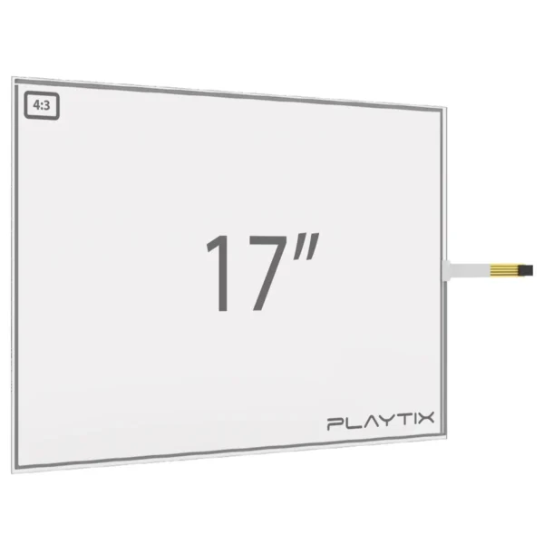 painel touch screen resistivo 17"