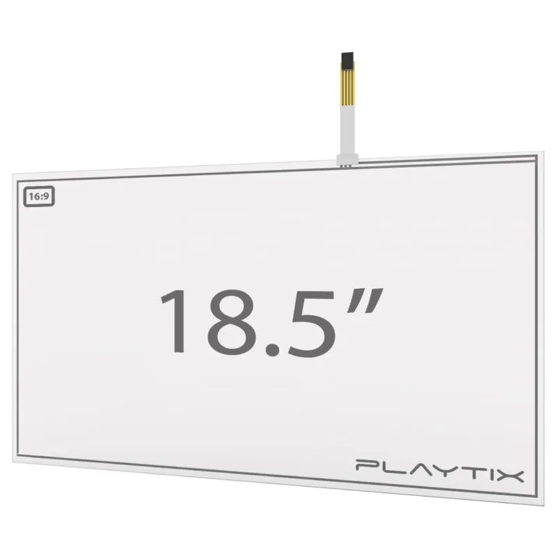 painel touch screen resistivo 18.5"