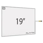 painel touch screen resistivo 19"