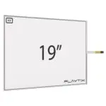 painel touch screen resistivo 19"