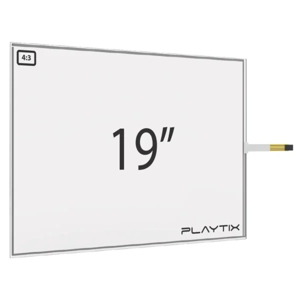 painel touch screen resistivo 19"