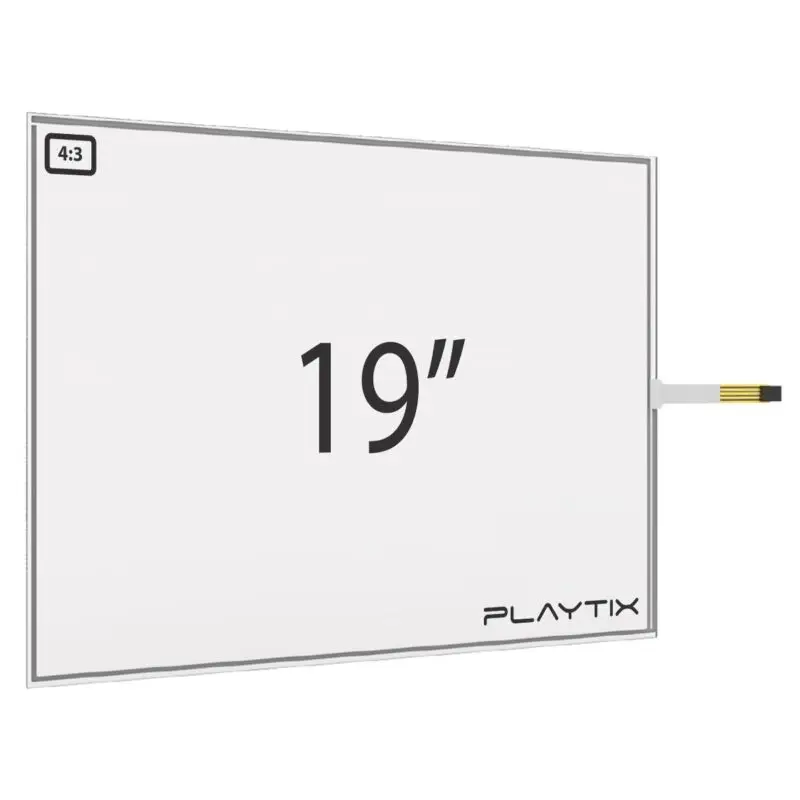 painel touch screen resistivo 19"