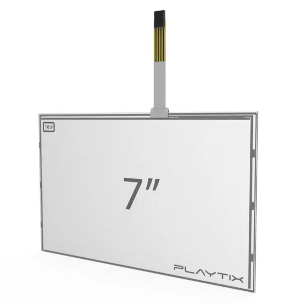 painel touch screen resistivo 7"