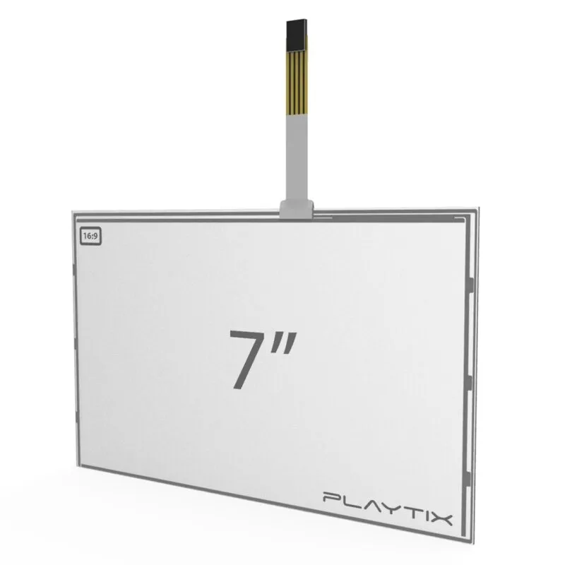 painel touch screen resistivo 7"