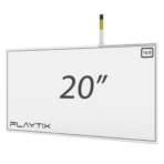 painel touch screen resistivo 20"