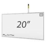 painel touch screen resistivo 20"