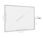 KIT PAINEL SENSÍVEL AO TOQUE RESISTIVO 17" FORMATO 4:3-4754