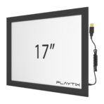 moldura sensível ao toque infravermelha 17" formato 4:3