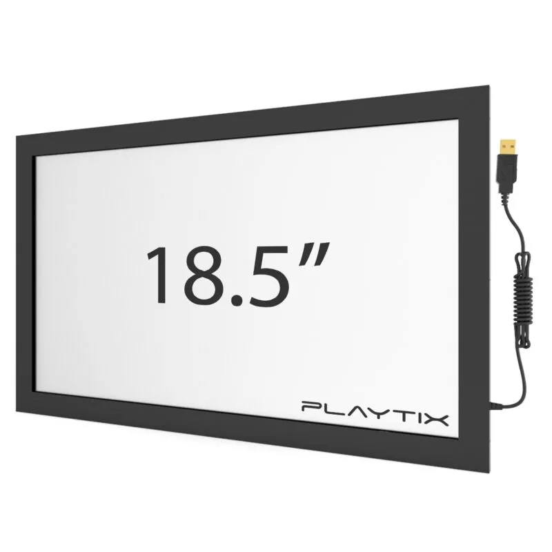 moldura touch screen infravermelha 18.5