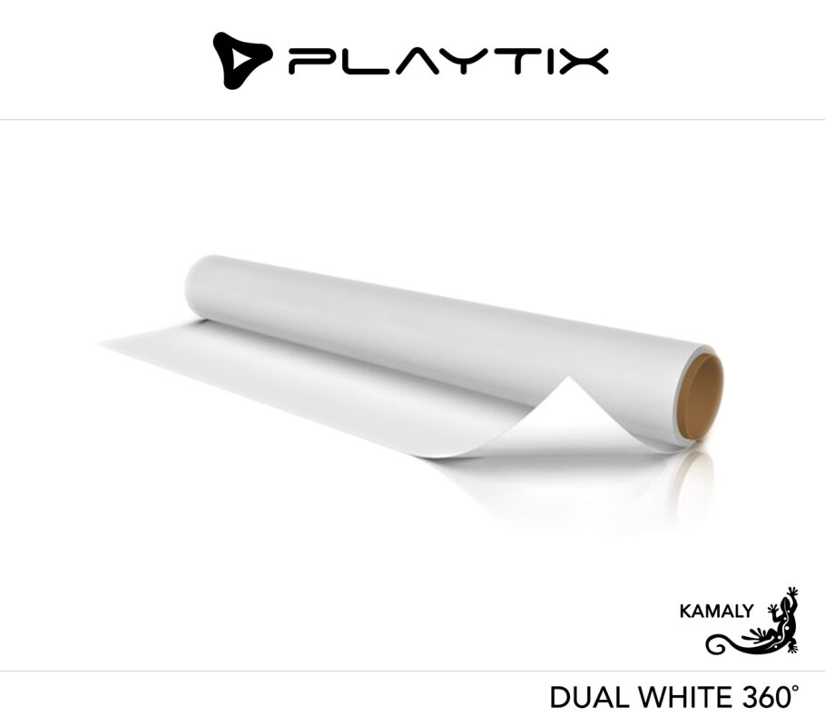 película de projeção invertida - dual white - m2