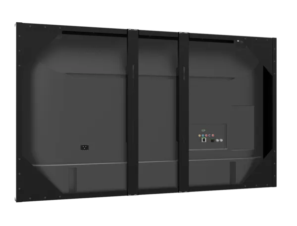 Vista traseira do Monitor Open Frame Touch Screen Infravermelho 43" - Spider Advance mostrando conexões