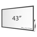 moldura touch screen infravermelha 43