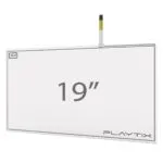 kit painel touch screen resistivo 19 widescreen 16:9