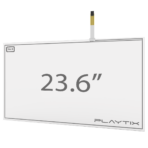 painel touch screen resistivo 23.6"