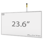 painel touch screen resistivo 23.6"