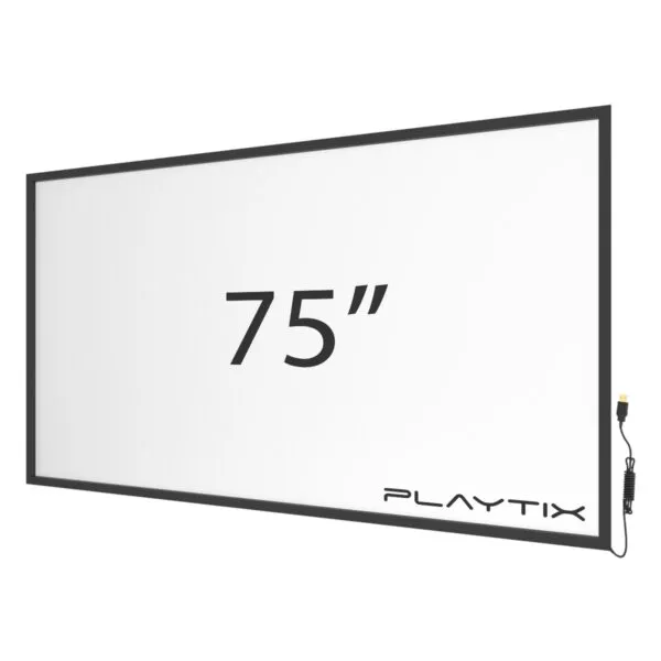 moldura touch screen infravermelha 75