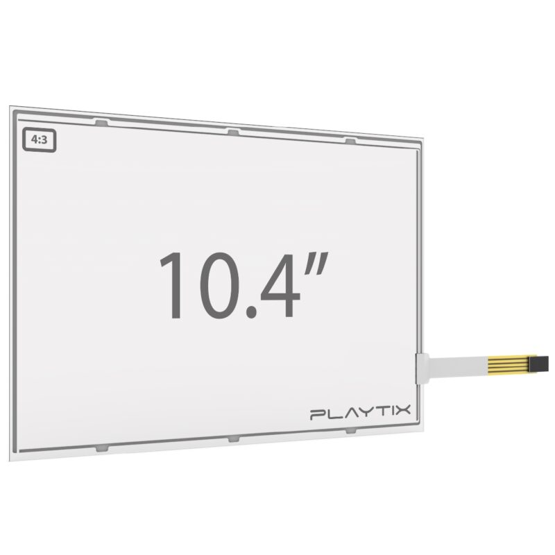 painel touch screen resistivo 10.4"
