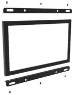Monitor Open Frame Touch Screen Resistivo 10.1" - Spider Essence - monitor touch screen industrial Playtix